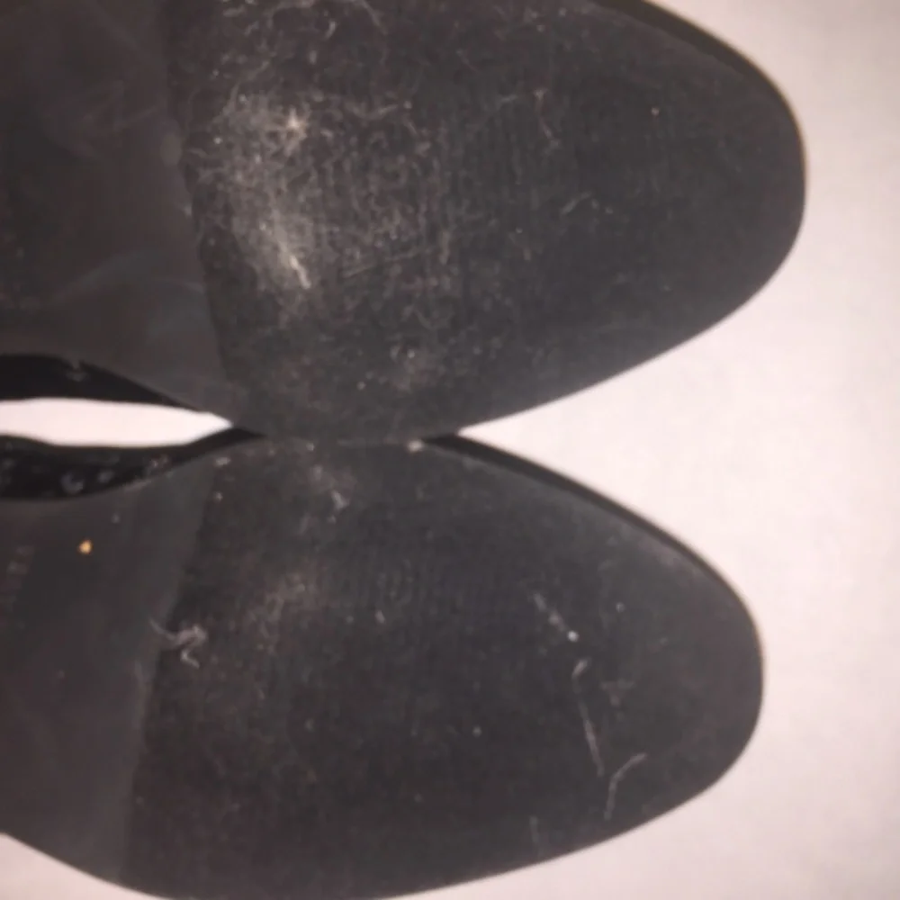 Crush Velvet/ velour ankle Booties - Picture 7 of 8
